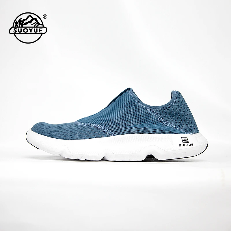SUOYUE TheWind Gen 2 Road Mesh Running Shoes - Lightweight Casual Sports Shoes (Men/Women) 25501BLUE-39